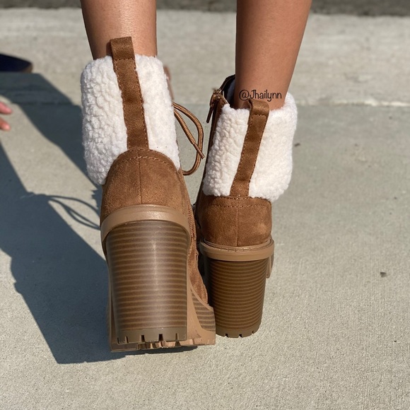 HP 🎉Fleece ankle lug boots - Picture 8 of 8